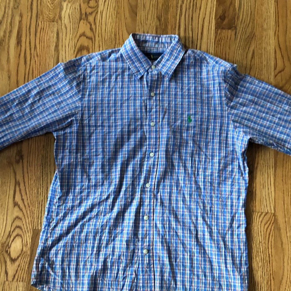 Raph Lauren Mens Long Sleeve Shirt